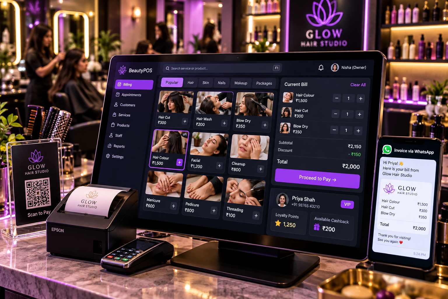 BeautyPOS Hair Studio Software